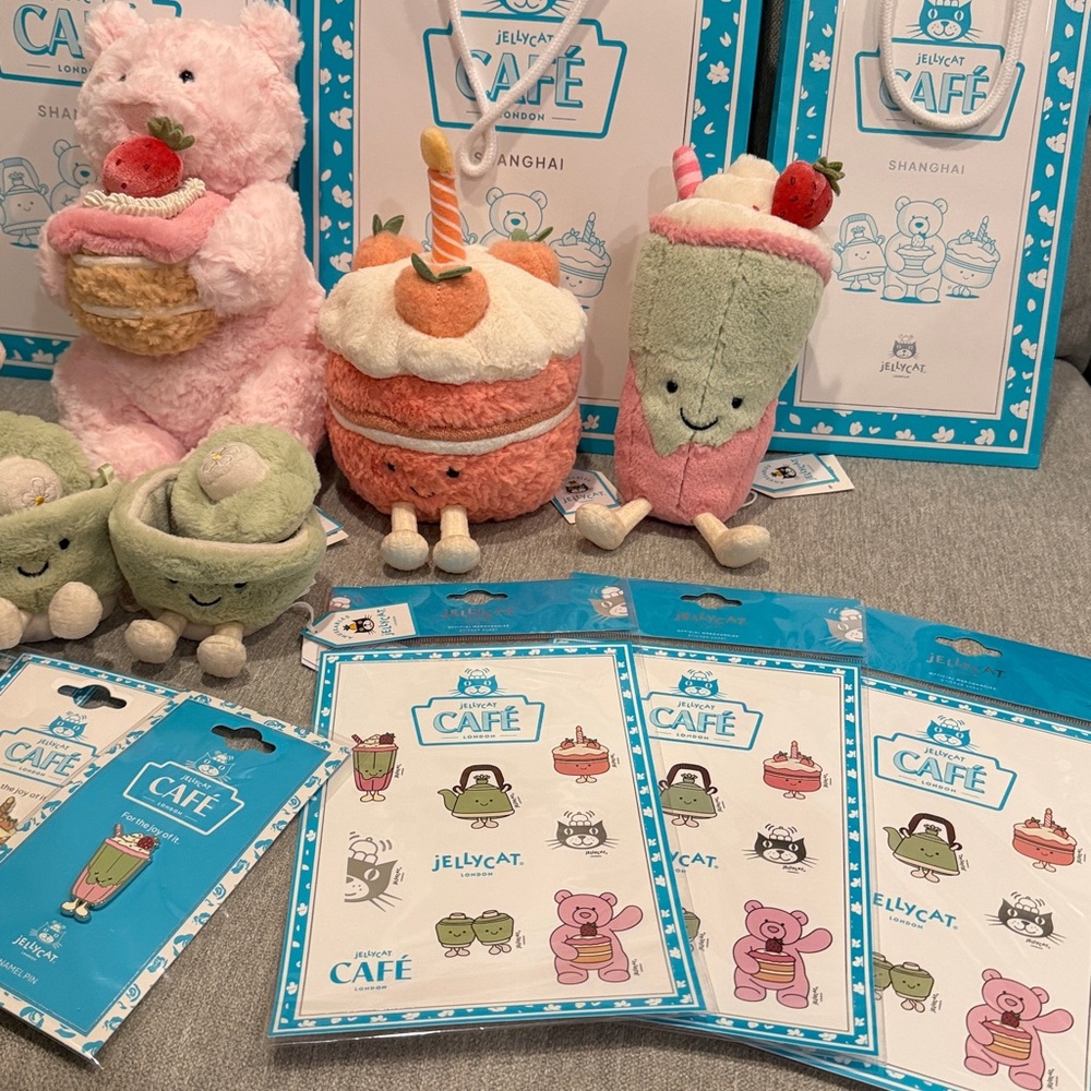 Jellycat Shanghai Exclusive Whole set of 5 - Picture 3 of 7